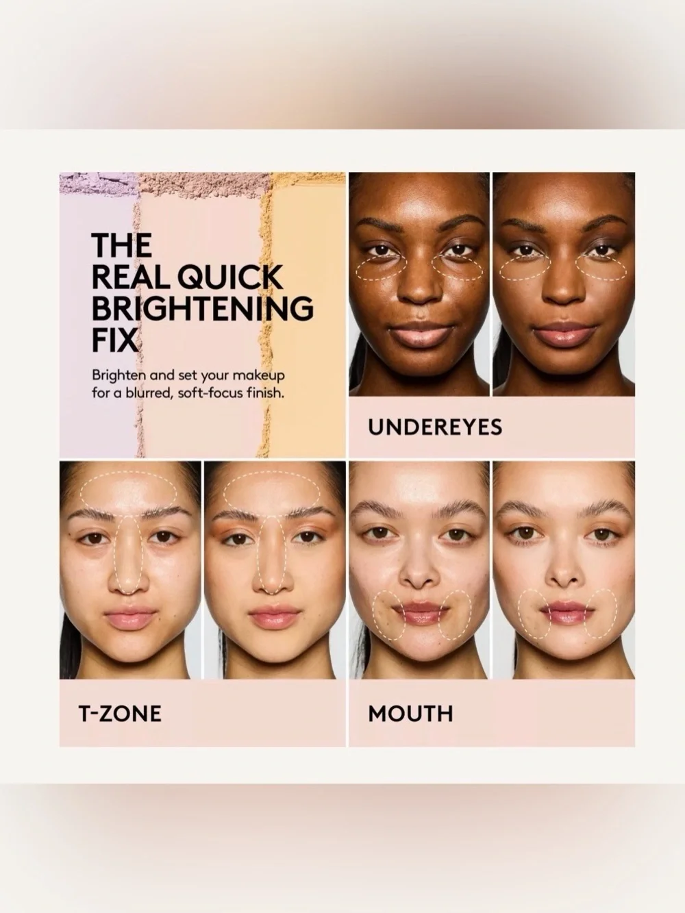 Fenty Beauty PEACH Brightfix Compact - Warm Peach Tan